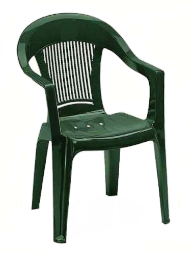 Кресло Scab ELEGANT 3 зеленое
