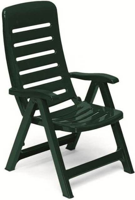 Кресло-шезлонг SCAB Quintilla складное зеленый