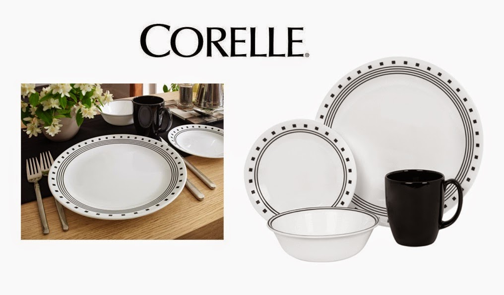 Набор посуды 16 предметов Corelle LW - CITY BLOCK, 1074208