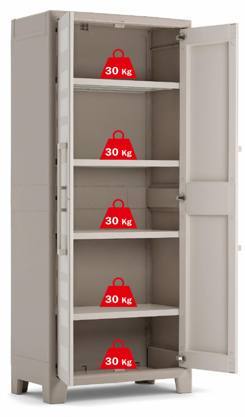 Шкаф пластиковый Kis GULLIVER HIGH Cabinet