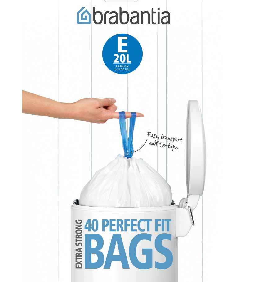 Пакеты для мусора (размер E), Brabantia 362002