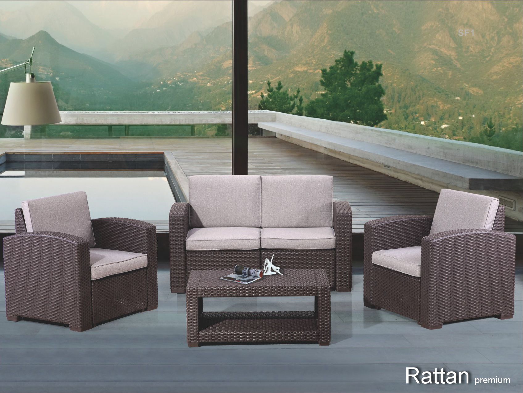 Комплект мебели RATTAN Premium 4
