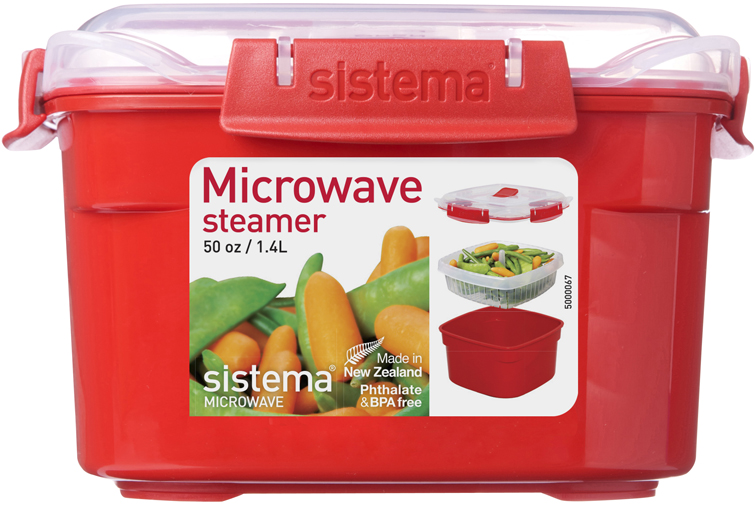 Контейнер для микроволновой печи Sistema Microwave 1,4 л