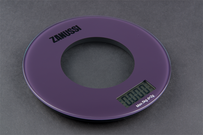 Цифровые кухонные весы Zanussi Bologna, ZSE21221BF, фиолетовый