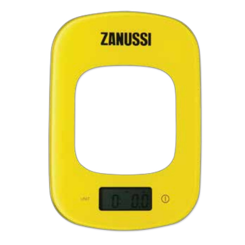 Цифровые кухонные весы Zanussi Venezia, ZSE22222CF, желтый