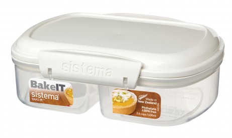 Контейнер двойной Sistema Bake-It, 0,63 л