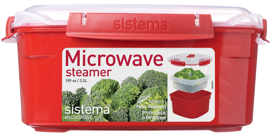 Контейнер для микроволновой печи Sistema Microwave 3,2 л