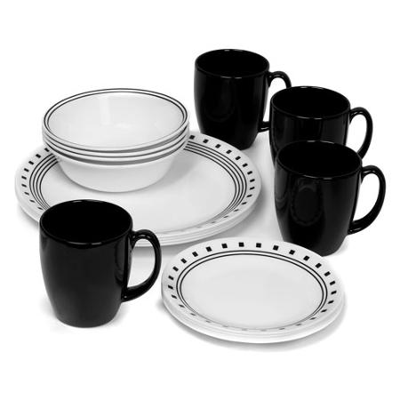 Набор посуды 16 предметов Corelle LW - CITY BLOCK, 1074208