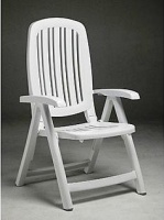 Кресло-шезлонг Nardi SALINA, белое