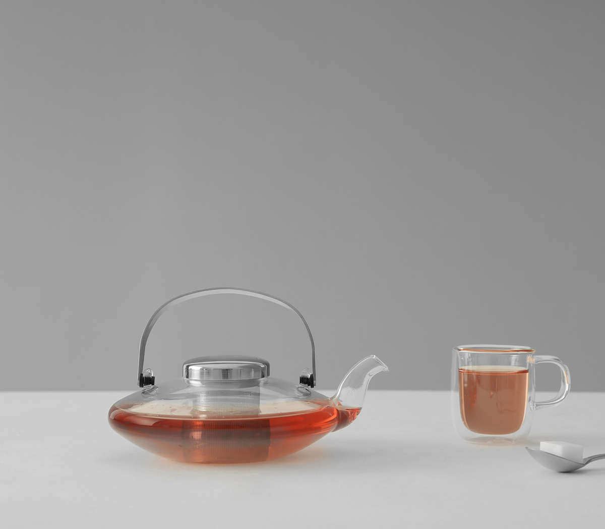 Чайник заварочный с ситечком Infusion™ плоский 0,58 л, V70500
