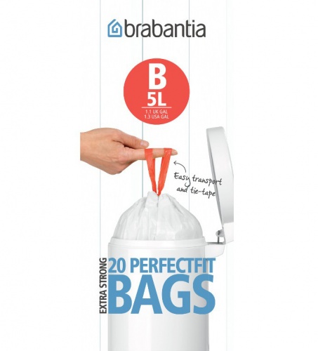 Пакеты для мусора (размер B), Brabantia 311741